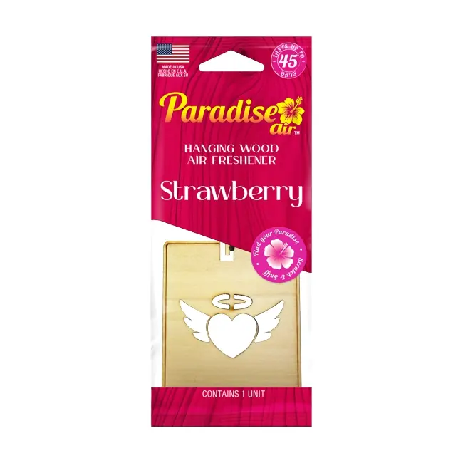Ambientador Madera Colgante Paradise Strawberry 1pk 