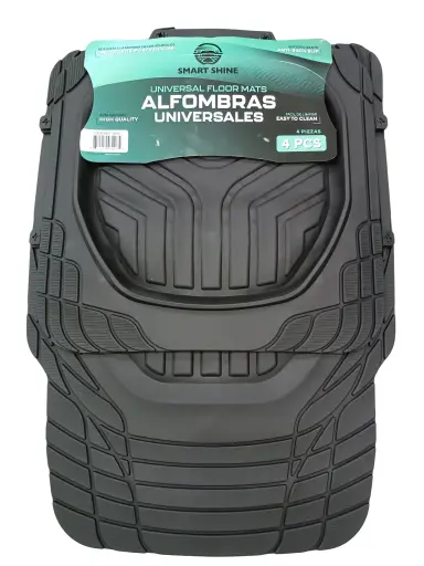[SSAC-3006] Alfombra Smart Shine Bandeja Negra 4PC