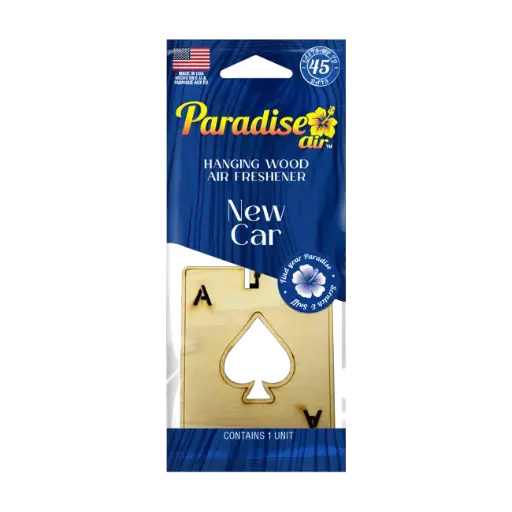 [PA-HW-007] Ambientador Madera Colgante Paradise New Car 1pk