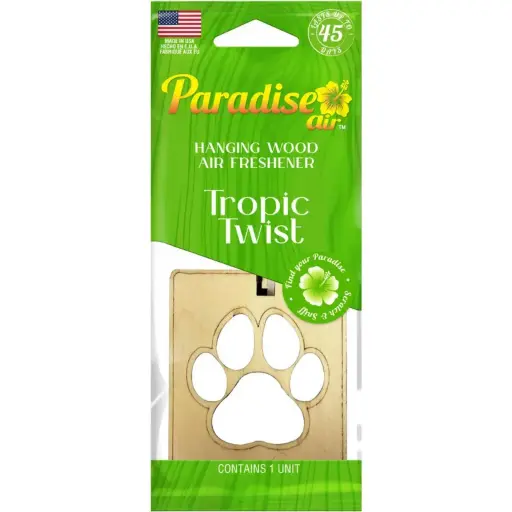 [PA-HW-013] Ambientador Madera Colgante Paradise Tropic Twist 1pk